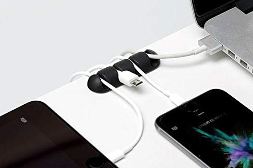 Bluelounge Cdmu 'CableDrop Cable Management System Black | - (2 Packs)
