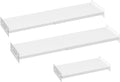 Closet Organizer Shelves Expandable Cabinet Tension Shelving Rack Heavy Duty Metal DIY Shelf Divider for Wardrobe Cupboard Cabinet Pantry Kitchen Bathroom,White,3packs