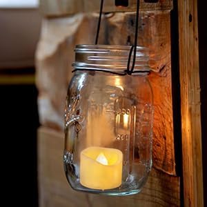 36 Pack 1.5" x 1.2" Tea Light Candles Battery Operated, Flameless Flickering LED Tealight Fake Votive Candles, Outdoor Flicker Electric tealights Bulk for Wedding Halloween Christmas Decorations