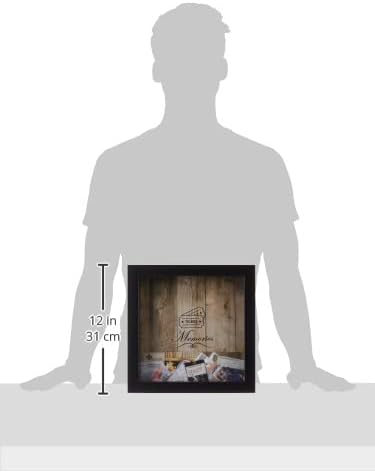 Lawrence Frames Black 10x10 Shadow Box Ticket Holder