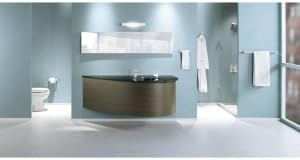 Moen YB8808CH 90 Degree Modern Double Post Pivoting Toilet Paper Holder, Chrome