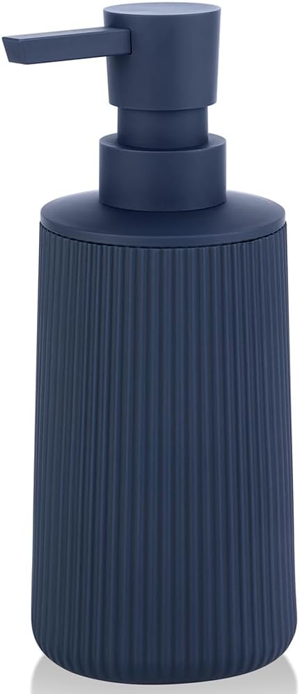 Small Soap Dispenser for Bathroom and Kitchen Matte Blue