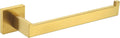 Angle Simple Towel Holder Brushed Dark Gold, Bathroom Towel Rack 10.24-Inch