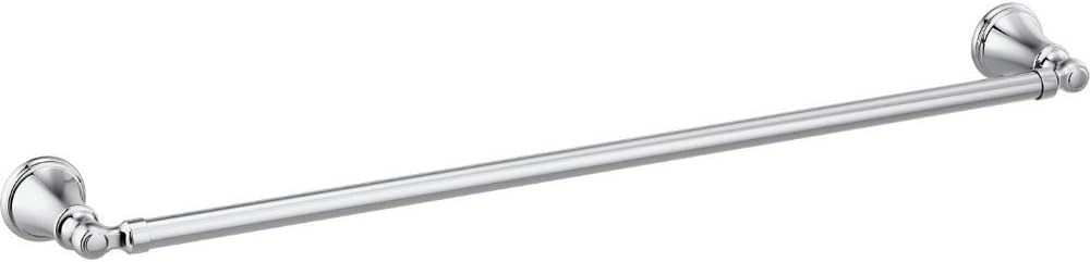 DELTA FAUCET 73224 Woodhurst 24 in. Wall Mount Towel Bar Bath Hardware Accessory in Polished Chrome