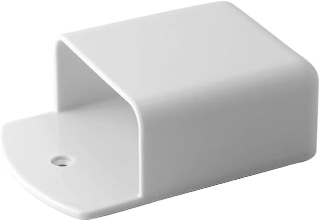 2 Pcs Remote Control Holder Wall Mount,Self Adhesive Remote Holder,White