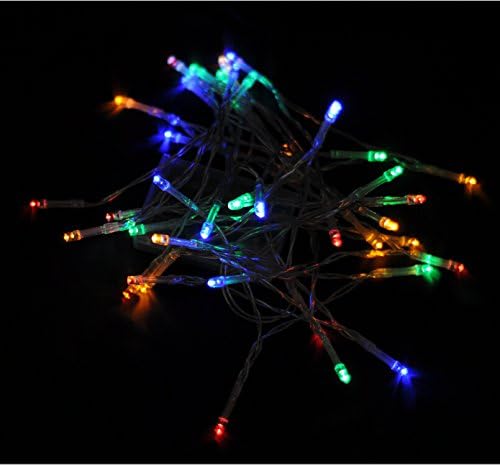 Karlling Battery Operated Christmas Lights, 13ft Multicolor Fairy Lights
