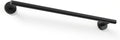 18 Inch Black Towel Rack for Small Bathroom, Wall Mounted SUS304 Towel Bar