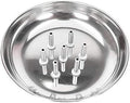 Incense Stick Holder with ash Catcher Plate Stainless Steel Incense Holder Agarbatti Stand Traditional Religious and Spiritual Use and Also for Ethnic Festival for Multipurpo