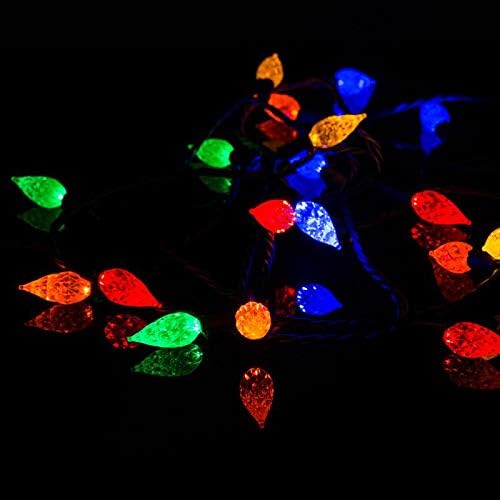 LED String Light,Christmas String Lights Multi-Color Bulbs with 50 LED 25ft Long Waterproof Lighting Globe Ball by UL Certified for Patio, Party, Wedding,Holiday,Indoor,Outdoor Decoration
