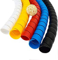 Dog and Cat Cord Protector 32.8ft Wire Protector Sleeve Covers for Cord Protects Your Pets from Chewing Through Insulated Cables 5 PCS/Pack 32.8ft in Total 10mm Width by FUNZON