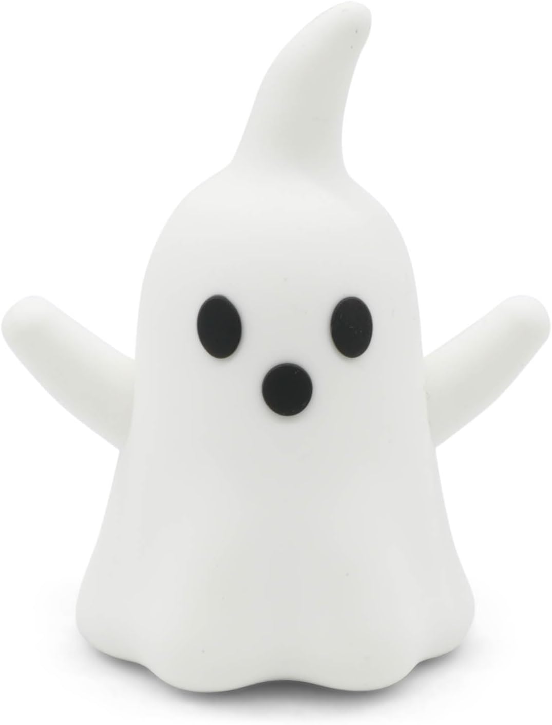 Figurine Ring Holder – Cute and Decorative Jewelry Organizer for Rings, Earrings & Small Accessories – Perfect for Vanity, Dresser, or Bathroom Countertop– Ghost