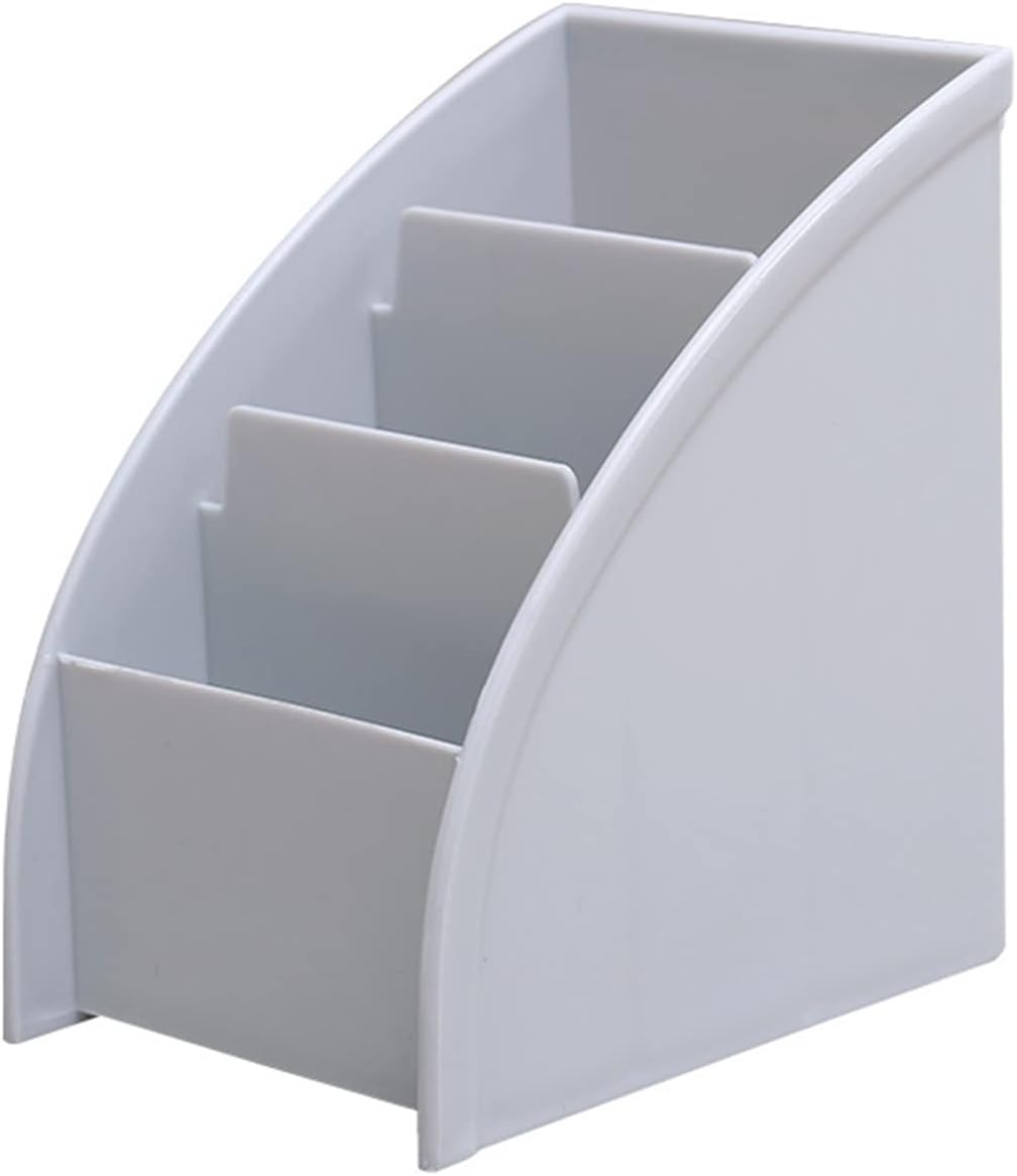 Desk Organizer Trapezoid Remote Control Holder Creative Tabletop Organizer for Study Office Living Room Dresser