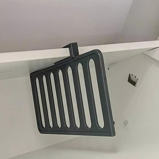 PRETYZOOM Shoe Rack Divider for Shoe Cabinet Closet Shelf Divider with Flip Stopper Anti-Tip Organizer for Entryway Storage 2 Pack 6.57 X 3.30 X 0.19 in