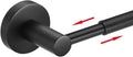 BESy Towel Racks for Bathroom Wall Mounted Bath Towel Bar Matte Black