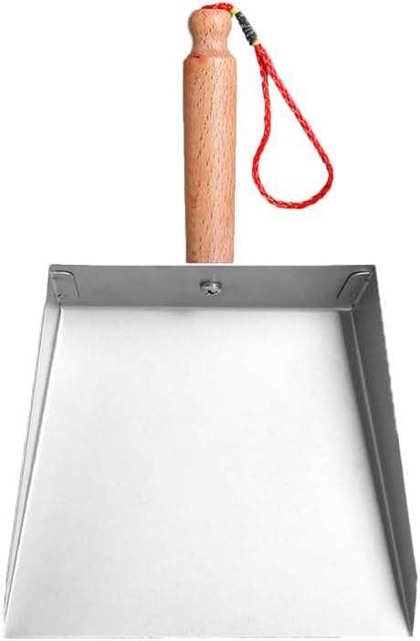 NOLITOY Dust Pan Stainless Steel for Tabletop Counter Cleanups, 8.45 Inches