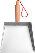 NOLITOY Dust Pan Stainless Steel for Tabletop Counter Cleanups, 8.45 Inches