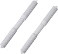 2 Pack 8.66Inch Toilet Paper Holder Replacement Spring Loaded Roller,White