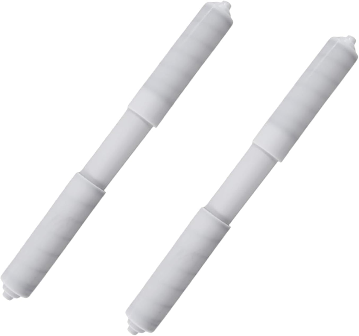 2 Pack 8.66Inch Toilet Paper Holder Replacement Spring Loaded Roller,White