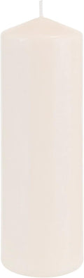 Mega Candles 1 pc Unscented Dome Top Ivory Pillar Candles, Pressed Premium Wax Candle 3 Inch x 9 Inch, Home Décor, Weddings, Parties, Festivities, Occasions, Florists, Events, Prayers, Memorials