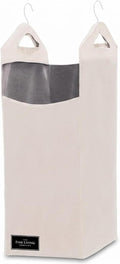 TFLC Hanging Laundry Hamper bag, Portable Clothes Hampers for Laundry Beige
