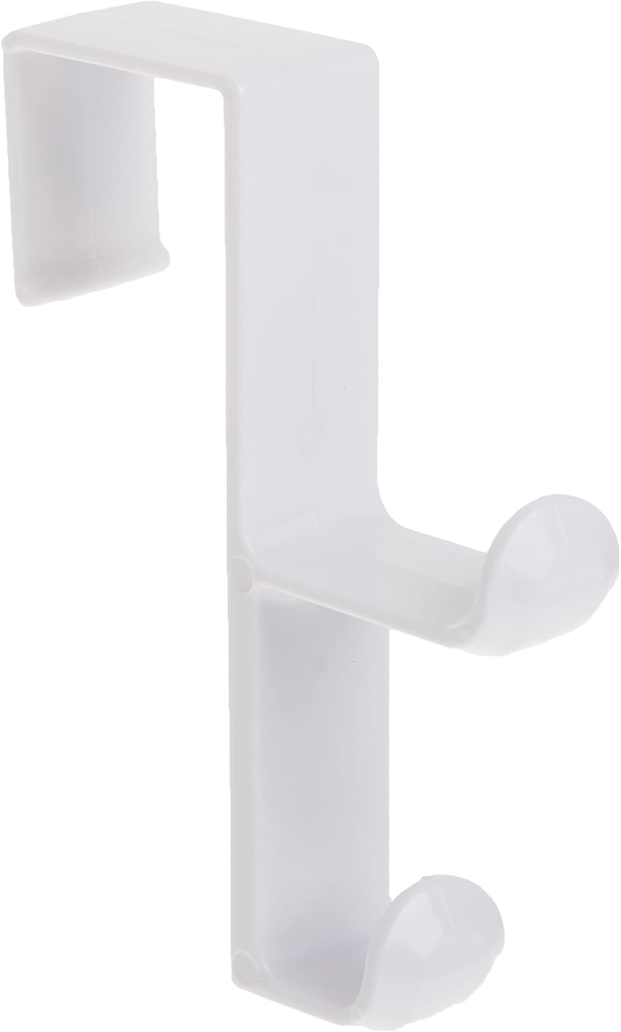 iDesign Over Door Double Hook, Small, White