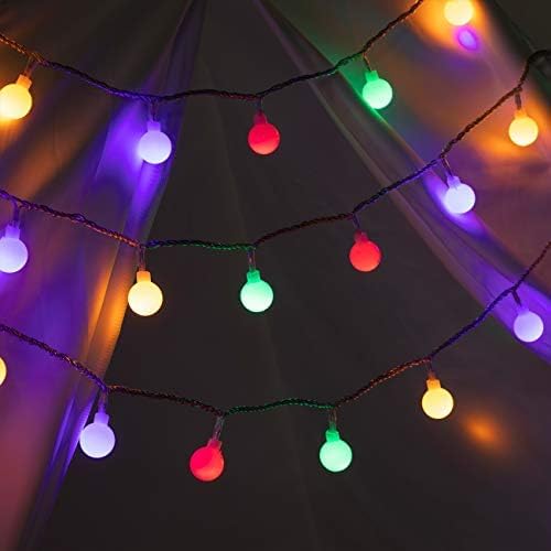 AWQ 200 LED Christmas Fairy String Lights for Xmas Decoration Multicolor
