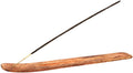 Incense Garden Wood Incense Stick Holder - 10 Inches Long - Wooden Ash Catcher - Simple and Elegant