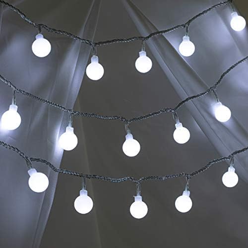 AWQ 200 LED Christmas Fairy String Lights for Xmas Decoration White