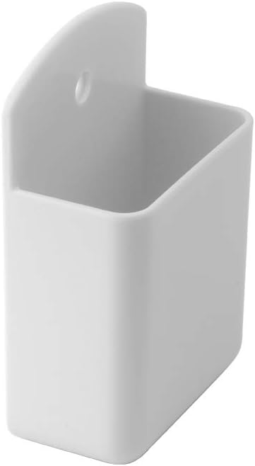 2 Pcs Remote Control Holder Wall Mount,Self Adhesive Remote Holder,White
