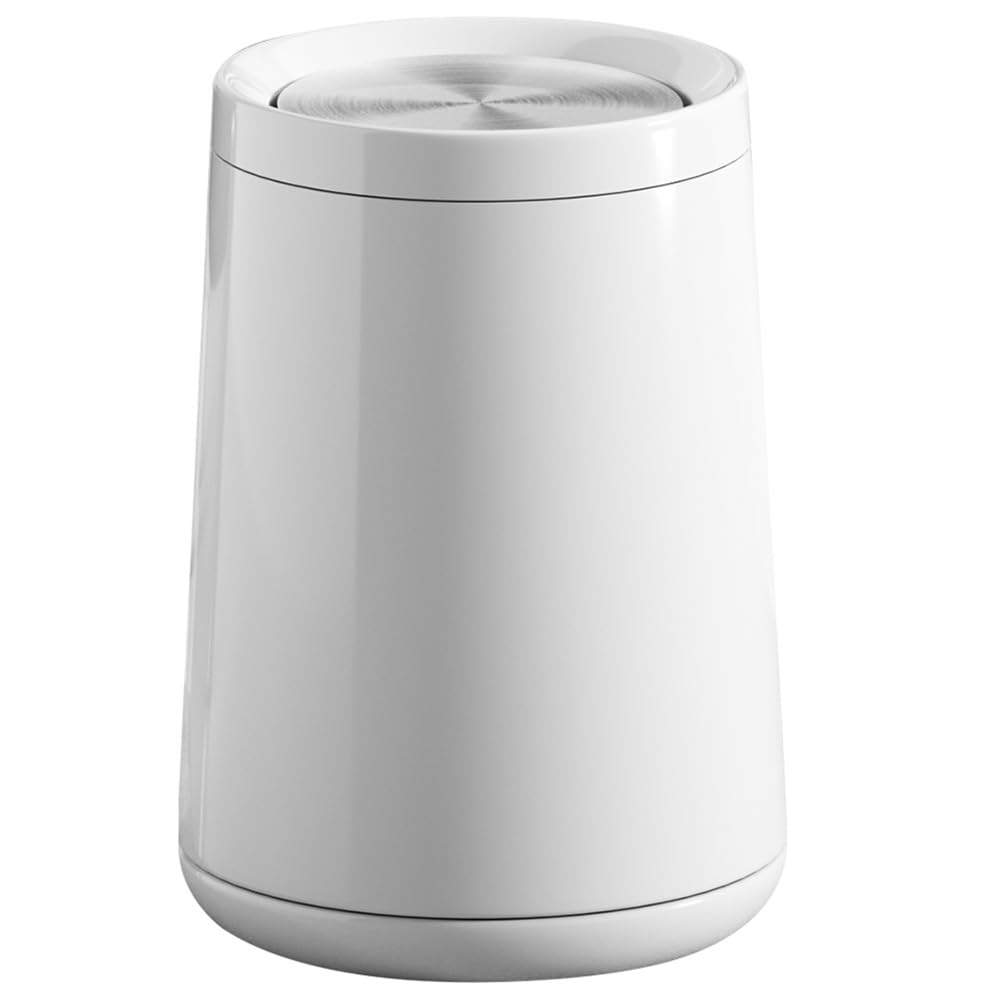 10L/2.6Gal Bathroom Trash Can,Swing Lid Trash Can