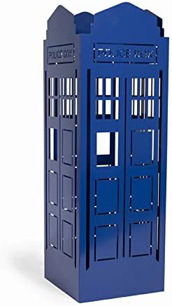 Mango Steam Police Box Blue Umbrella Stand - for Entryway & Living Room…