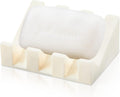 Cunhill 1 Piece Soap Dish, Silicone, Cream White