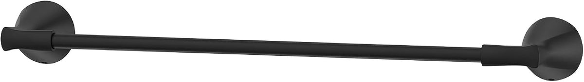 Pfister Willa Towel Bar BTBWLL2B, 24 in Wall Bathroom Hanger, Matte Black