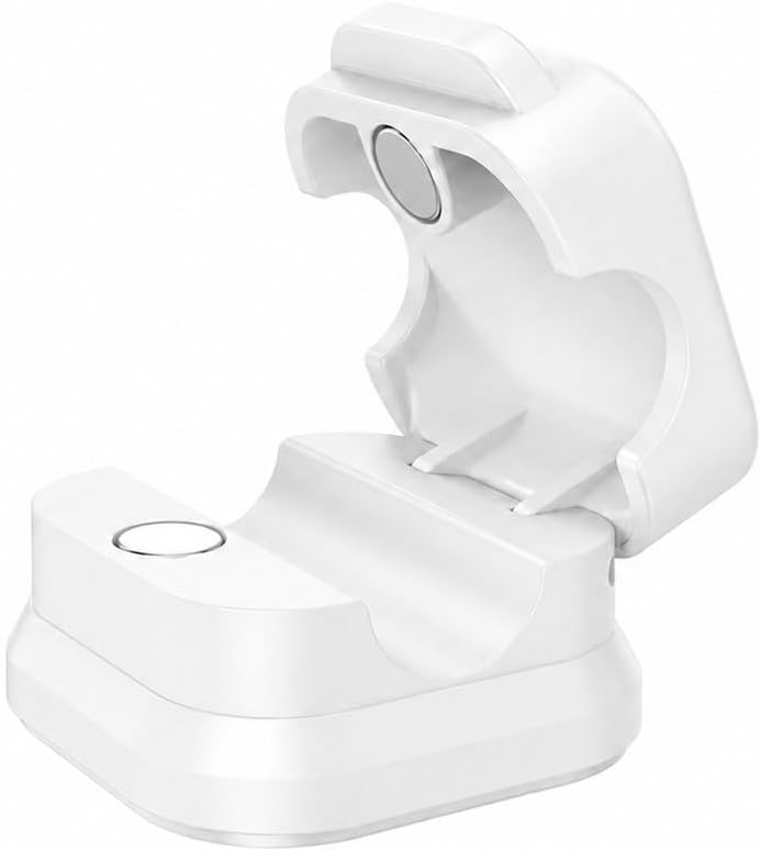 Magnetic Cable Clips - 12 Pack Self-Adhesive Cord Organizer Holders for Desk, Nightstand, Office & Car, Cable Management for Charging Cords, USB Cables & Headphones, White