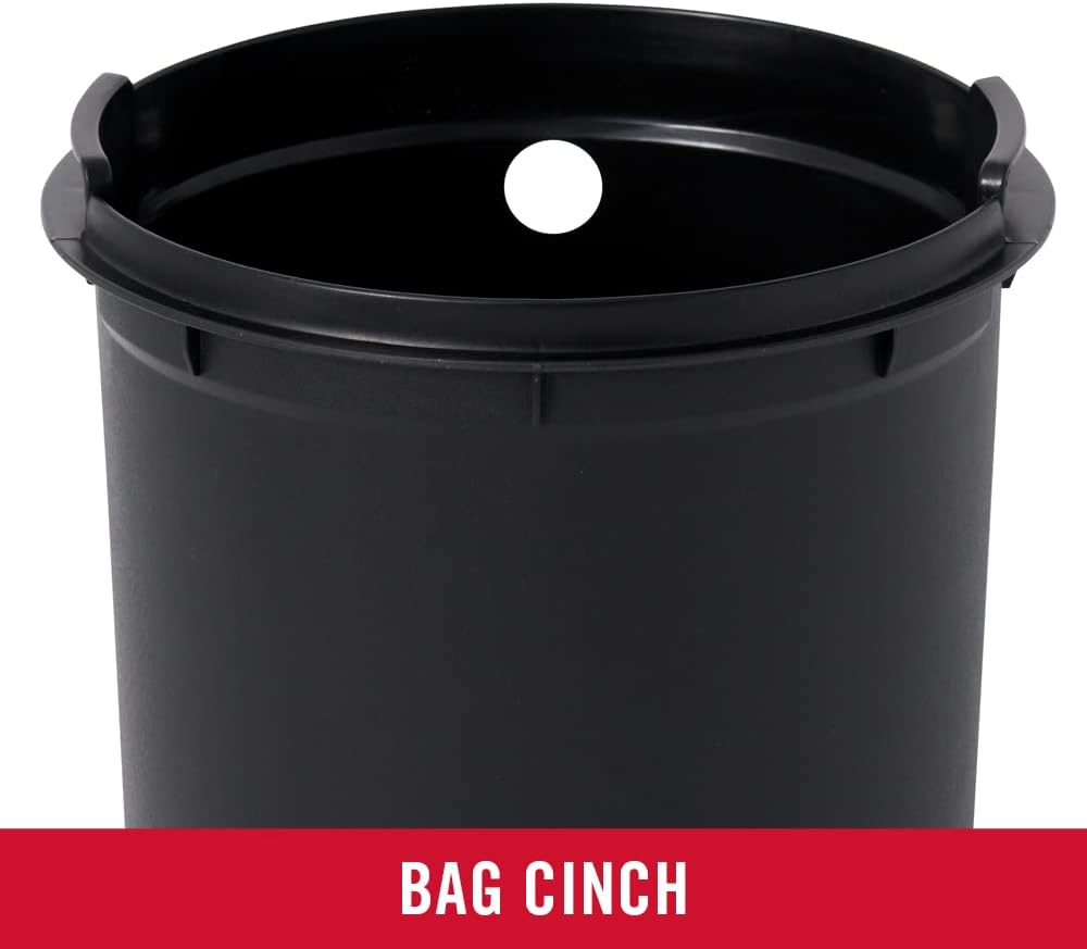 Rubbermaid Stainless Steel Round Step-On Wastebasket with Lid, 1.6-Gallon