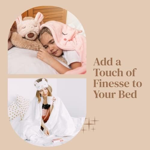 FeelAtHome Criss-Cross Bed Sheet Holders, 2 PCS White, Mattress Straps