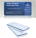 4610 Eraser Pads 4.5" x 10" Melamine Mop Sponges, 2 Pack