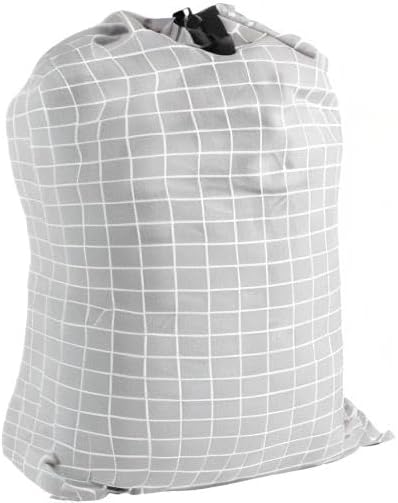 SWISSELITE Heavy Duty Laundry Bag, Large Travel Dirty Clothes Bag