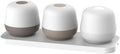Newhouse Lighting Cocoon, Natural 2700K Dimmable Cordless USB-C Rechargeable Table Lamp 3-Pack NHTL-CN-NTRL, Cordless Desk Lamp for Living Room, Bedroom, Coffee Table, and Other Cozy Home Decor