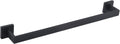 Angle Simple 23.74 Inches Towel Bar, Bathroom Towel Holder, Matte Black