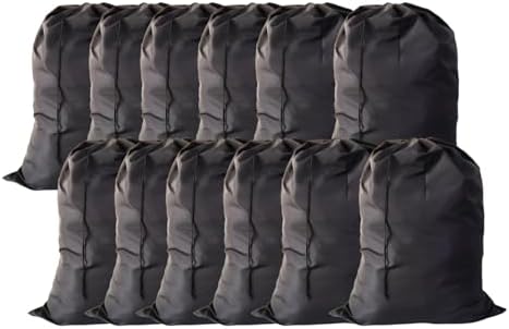 Extra Large Laundry Bag 30"x40" 24 Pack Black