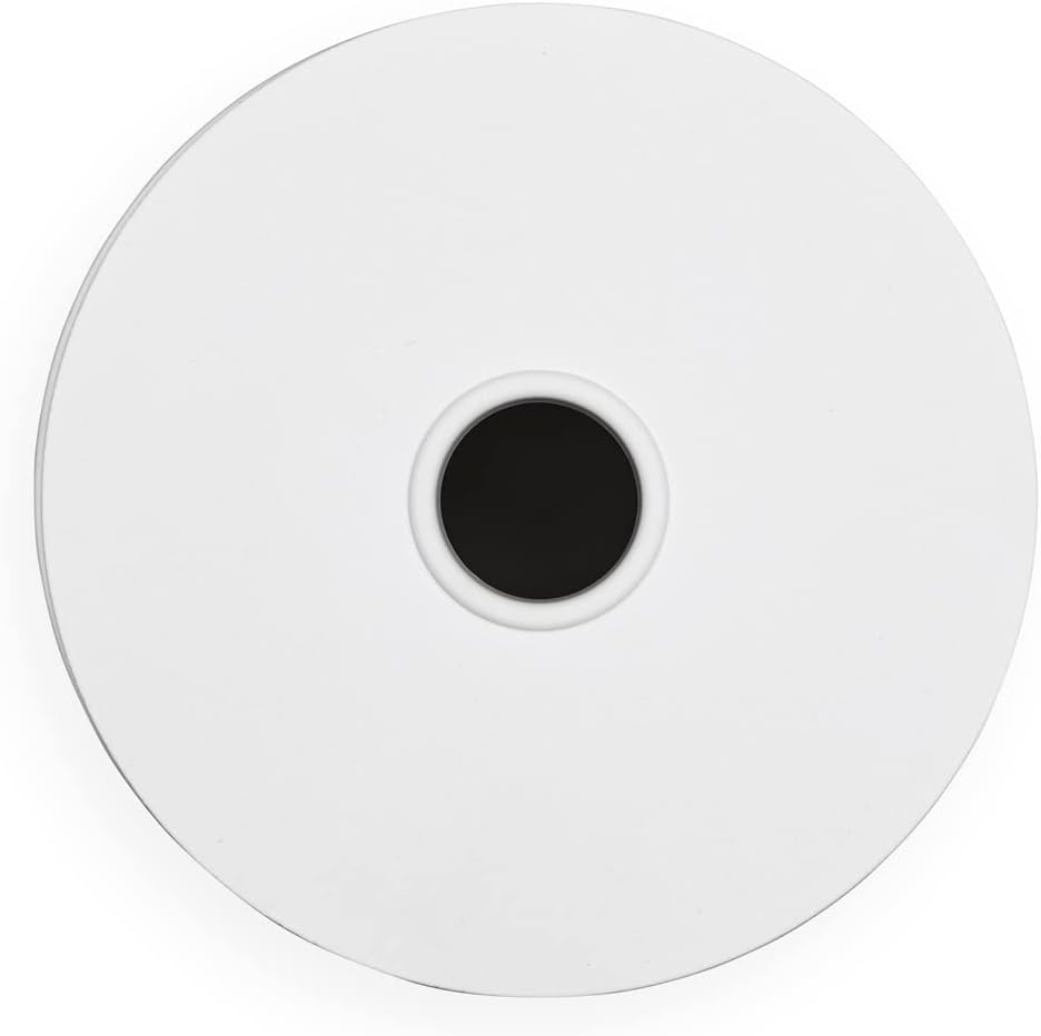 Brabantia Mindset Toilet Roll Dispenser (Mineral Fresh White) Anti-Rust, Discreet Bathroom Tissue Holder, 2 Spare Rolls (Ø 5.37") Wall-Mountable Tidy Storage