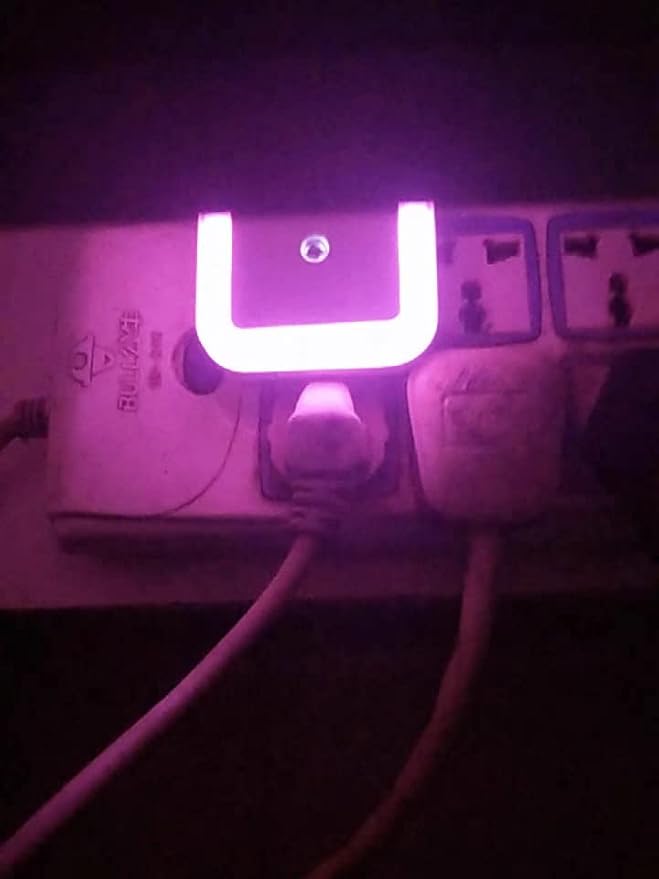 Othmro 4 Pack Plug-in Night Light, Warm Auto Dusk-to-Dawn Sensor Lamp