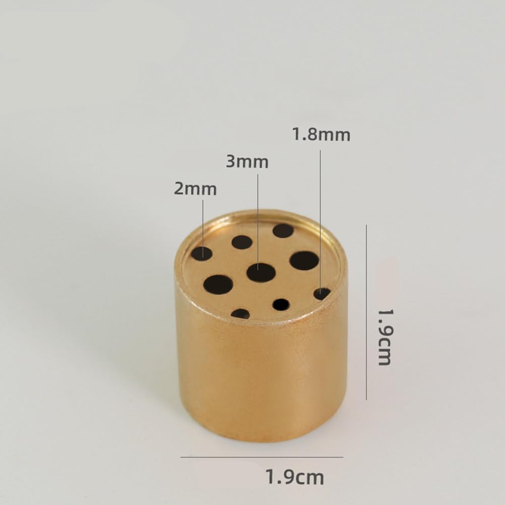 Brass Incense Holder-9 Holes Incense Stick Holder，Perfect for Meditation Yoga Relaxation, Home Decor