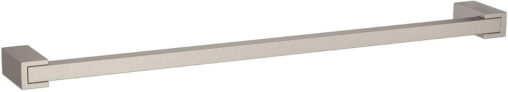 Moen Kyvos Brushed Nickel 24-Inch Single Modern -Towel Bar, BP3724BN