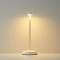 Cordless Table Lamps,Rechargeable Led Touch Bar Lamp, Portable Battery Desk Lamp,2 Level Brightness Dimmable Night Light,Minimalist Design, for Living Room/Restaurant/Couple Dinner/(White)
