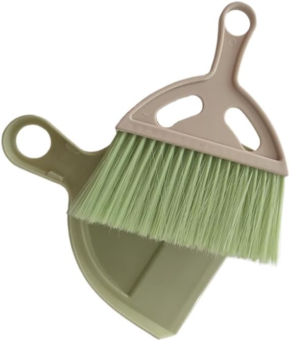 3 Pack Mini Broom Dustpan Set, Small Brush for Desk Keyboard Cars Sofa