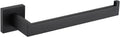 Angle Simple Bathroom Towel Holder Matte Black, 10.24-Inch Hand Towel Rack