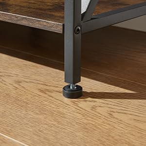 EYOCAL 9 Grids Vinyl Record Storage Holder Rack， Wooden Record Display Table for Magazines Files Albums Books for Living Room Bedroom Patent Pending