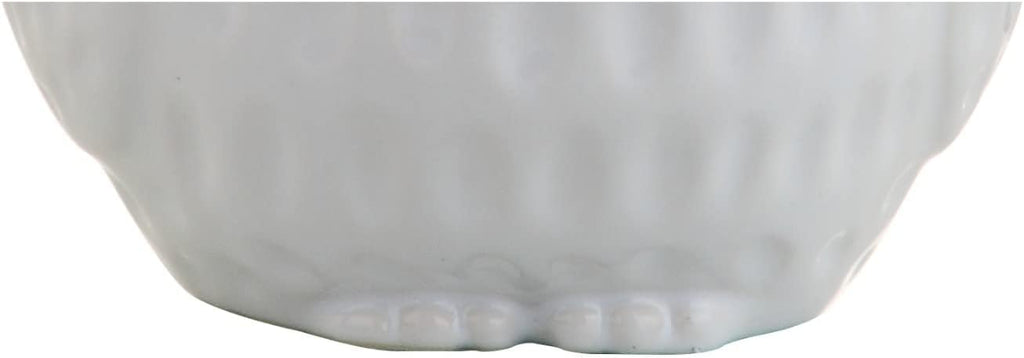 JONATHAN Y Hoot Owl Ceramic Table Lamp 20.5" Bedside Light, White